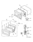 Oven, door & latch board parts