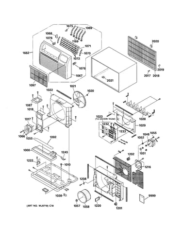 Cabinet & components
