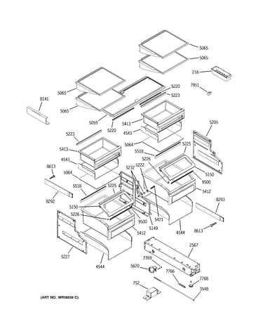 Shelves & drawers