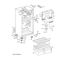 GE GTS18ABSARWW cabinet diagram