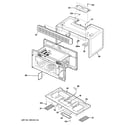 GE JVM1630BJ03 oven cavity parts diagram