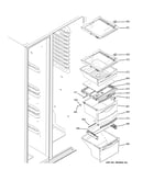 Fresh food shelves