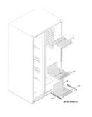 Freezer shelves