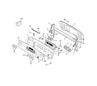 GE JCB968SJ3SS control panel diagram