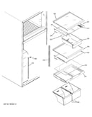 Fresh food shelves