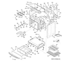 GE JCBP68SJ3SS body parts diagram