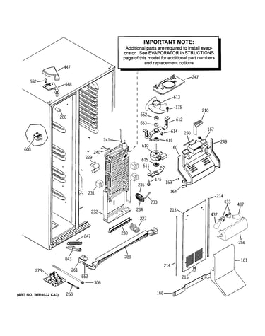 Freezer section