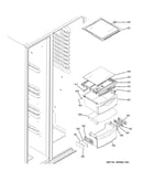 Fresh food shelves