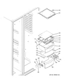 Fresh food shelves