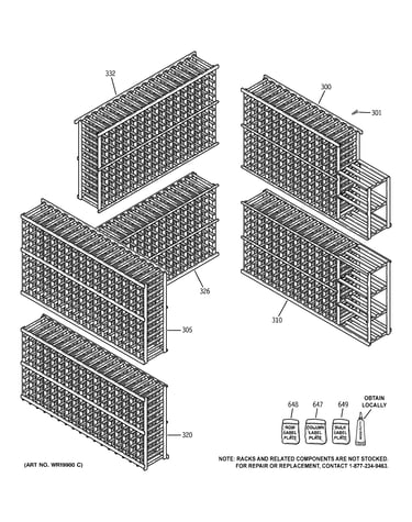 Shelves & drawer