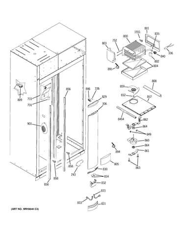 Freezer section