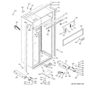 GE ZISS480NRHSS case parts diagram