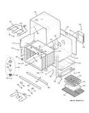 Lower oven body
