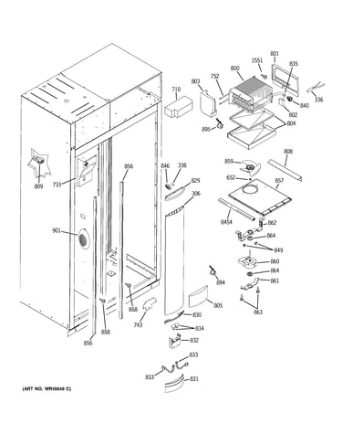 Freezer section