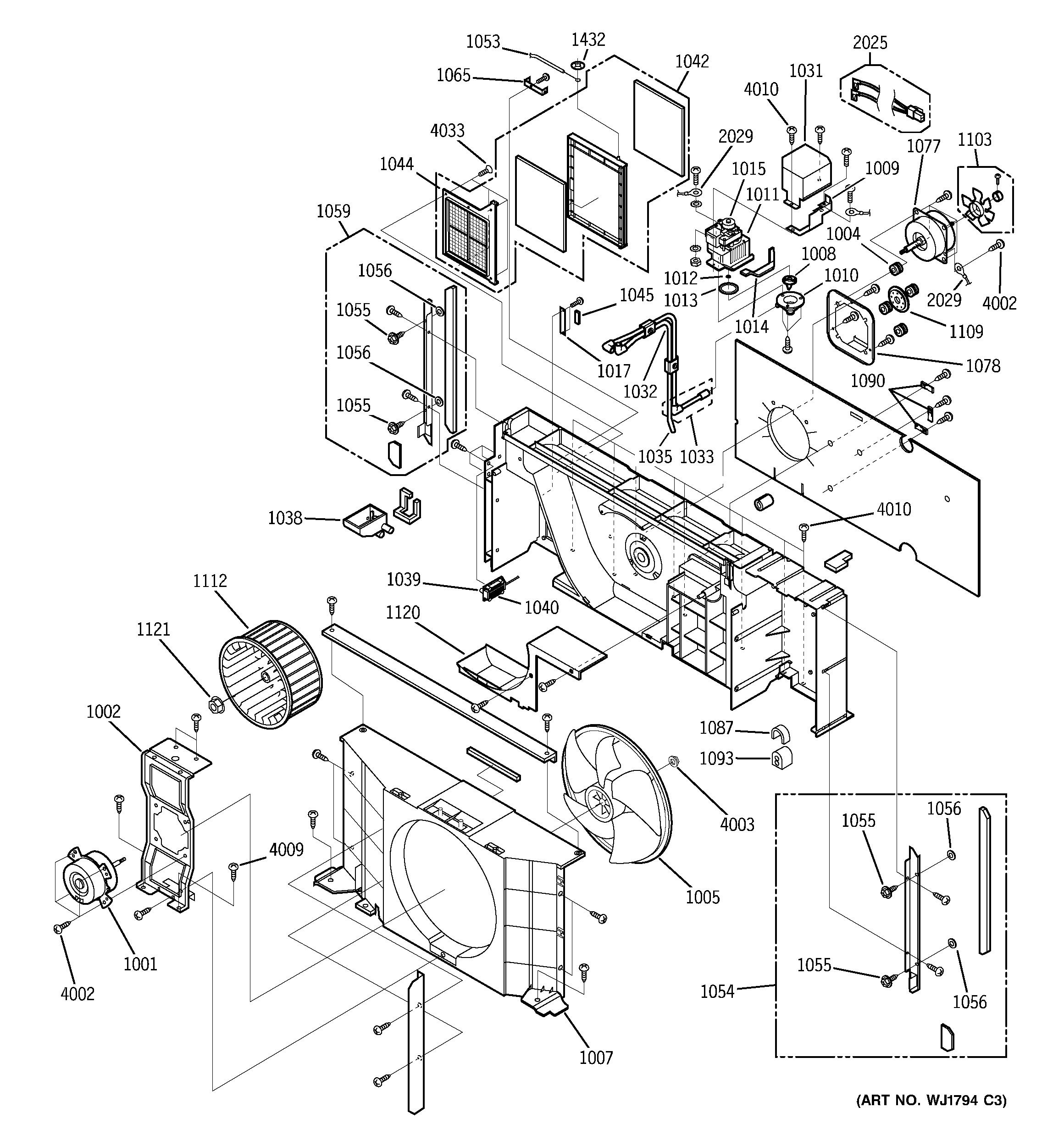 Motor & chassis parts