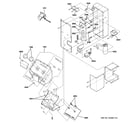 GE AZ38H09DADM1 control parts diagram