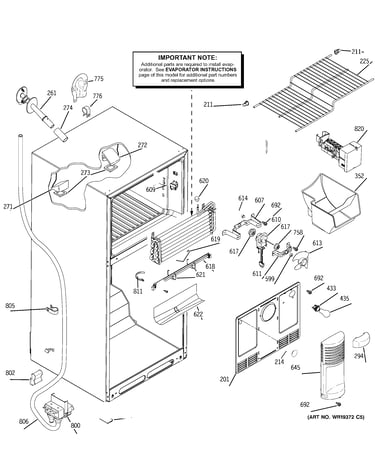 Freezer section