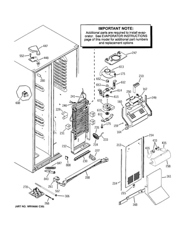Freezer section