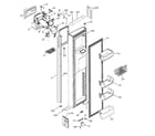 GE MIG23MISBFBB freezer door diagram