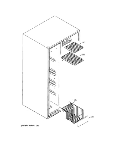 Freezer shelves