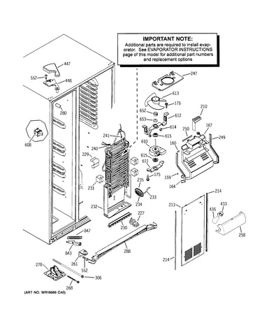 Freezer section