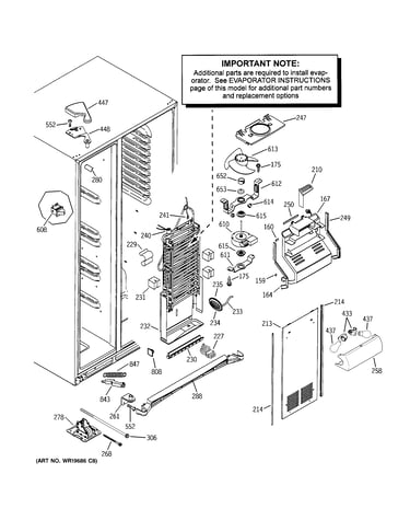 Freezer section