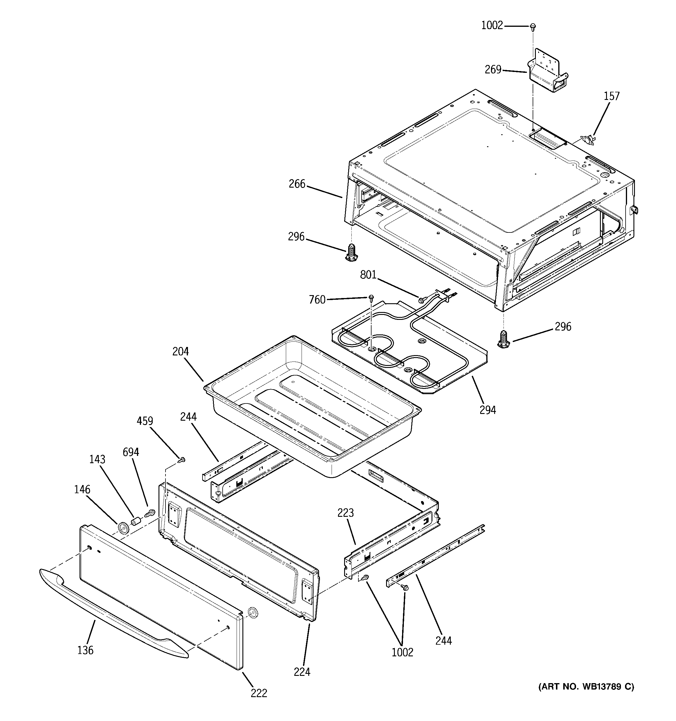 Warming drawer
