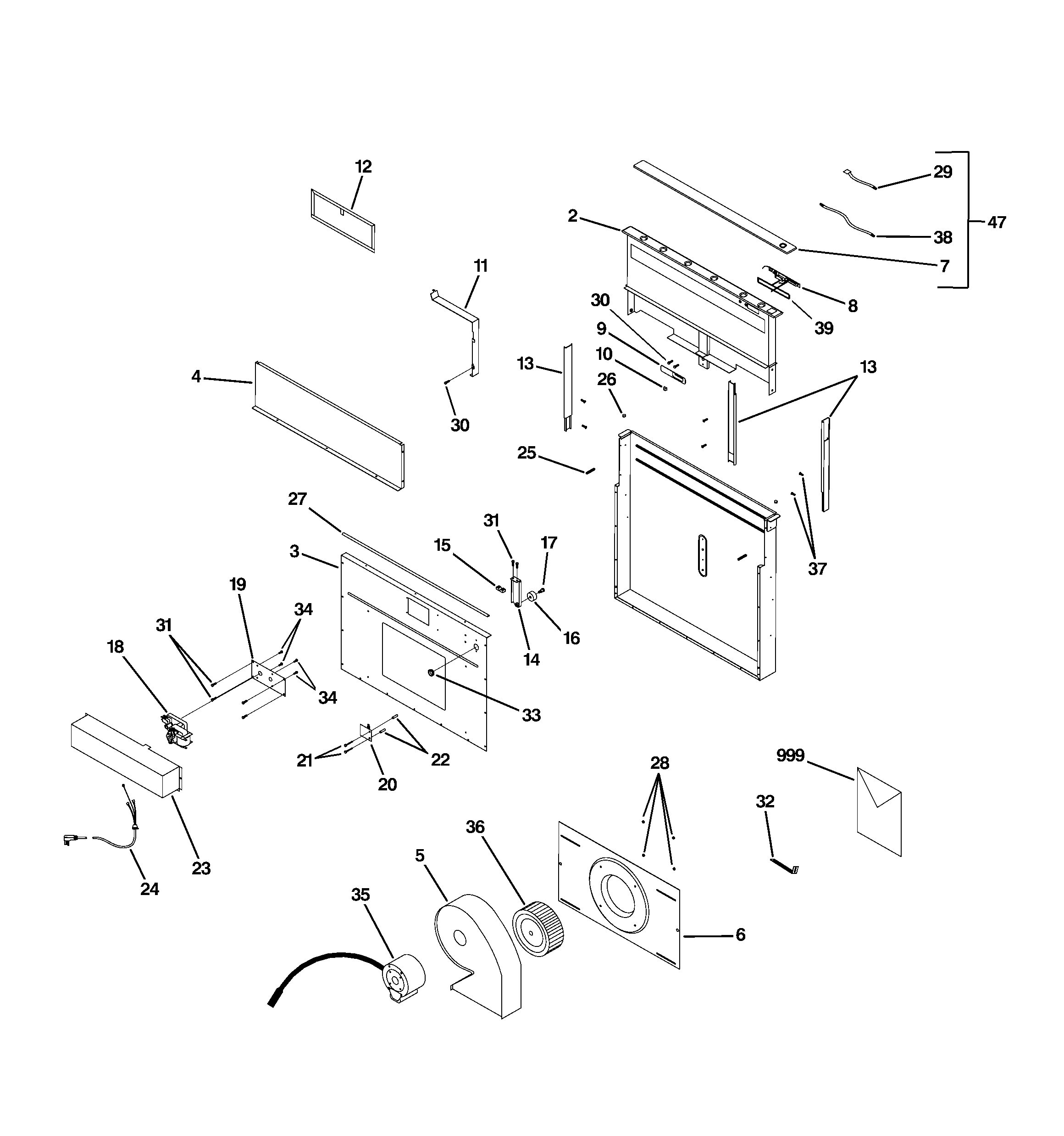 HOOD PARTS