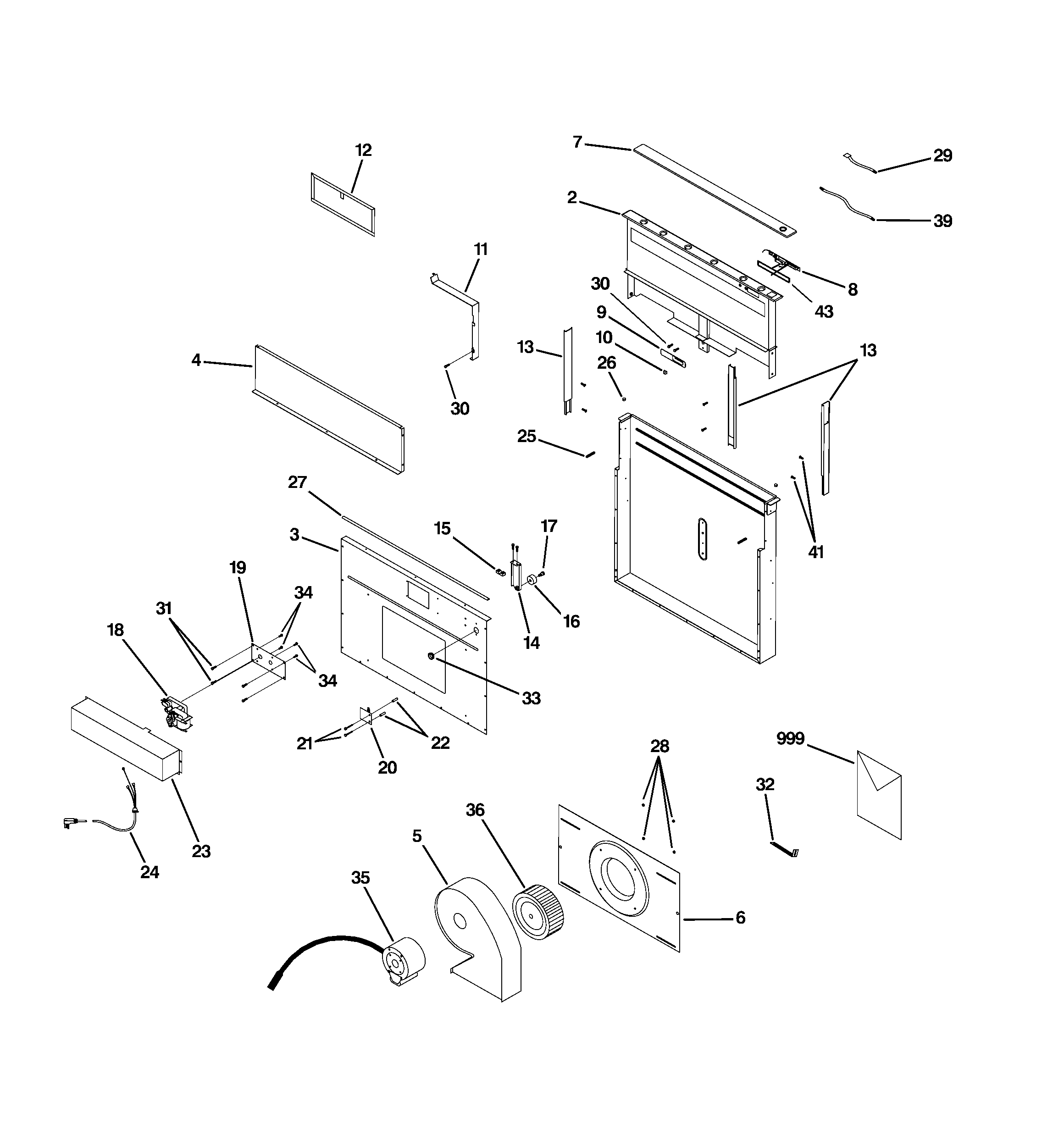 HOOD PARTS