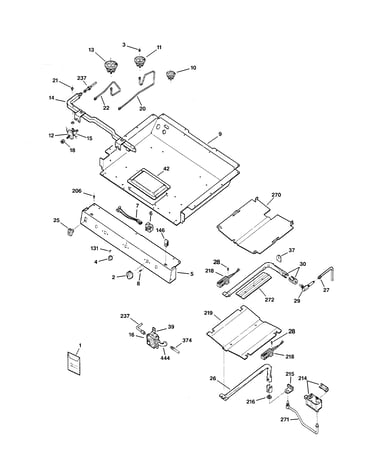 Gas & burner parts