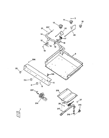 Gas & burner parts