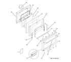 GE ZDP36N4RH1SS door diagram