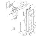 GE GSL25IFRJBS freezer door diagram