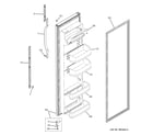 GE GSL25IFRJBS fresh food door diagram