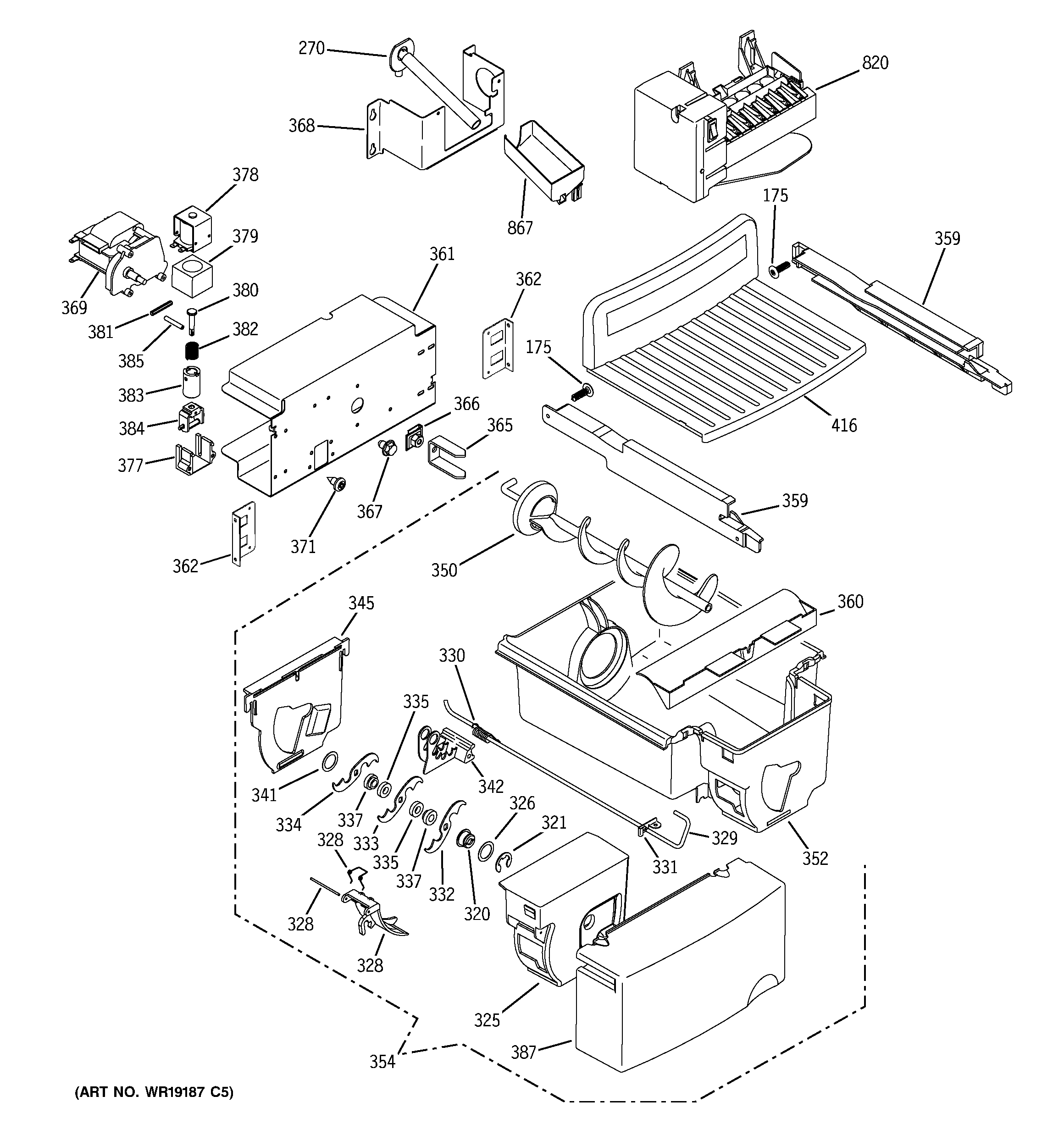 Ice maker & dispenser