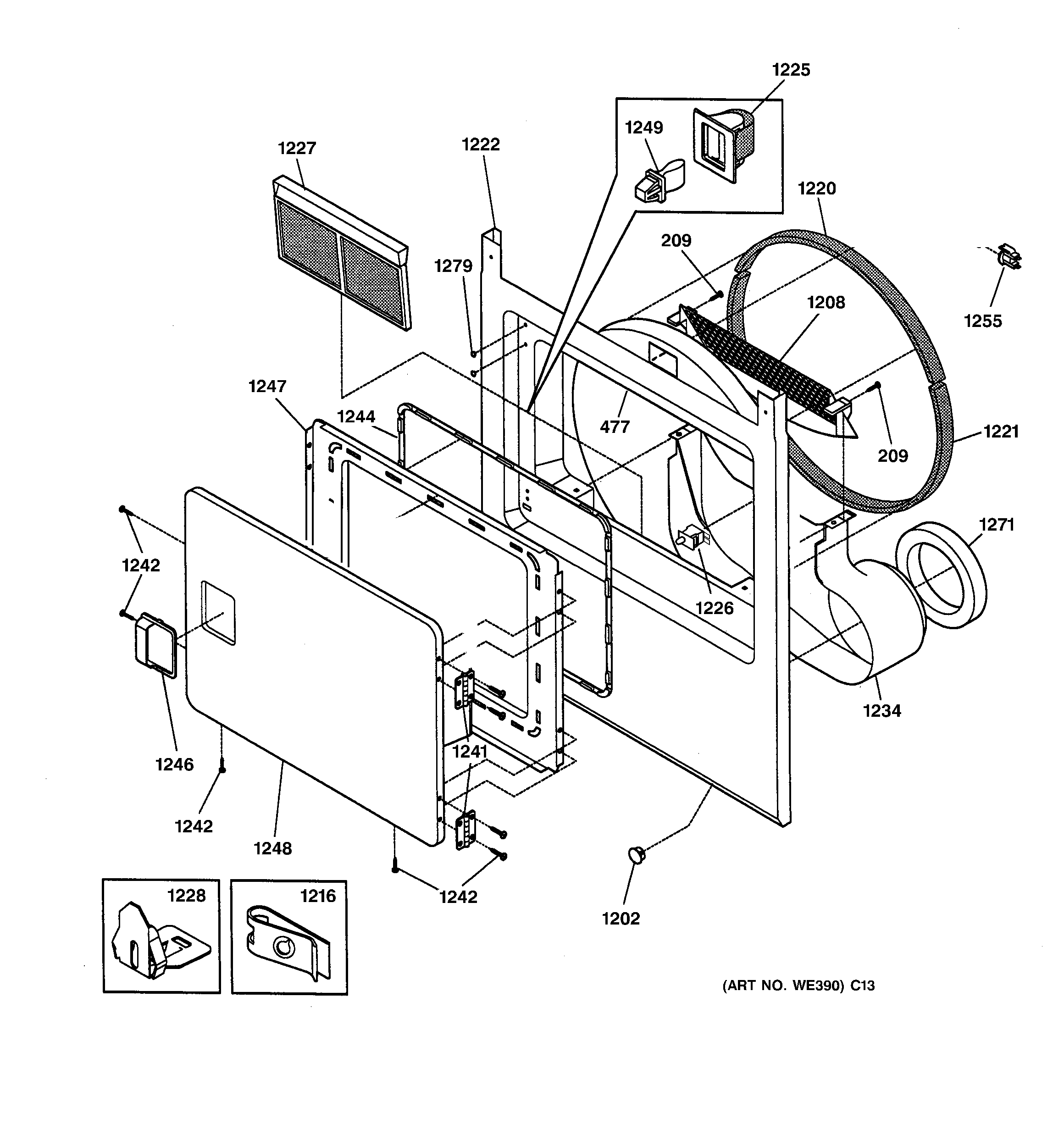 FRONT PANEL & DOOR