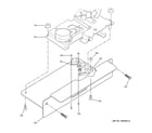 GE ZDP36N6H2SS door latch diagram