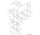 GE ZDP48L6RH2SS gas & burner parts diagram