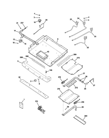 Gas & burner parts