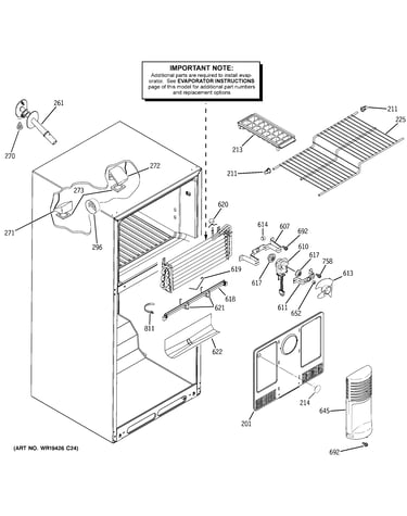 Freezer section