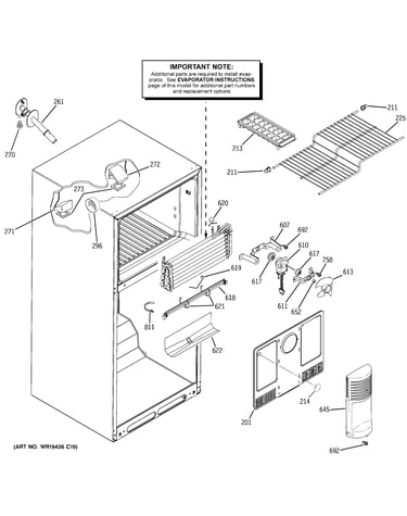 Freezer section