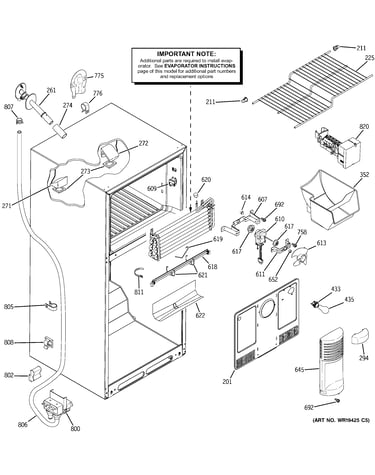 Freezer section