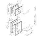 GE STS18ZBPURWW doors diagram