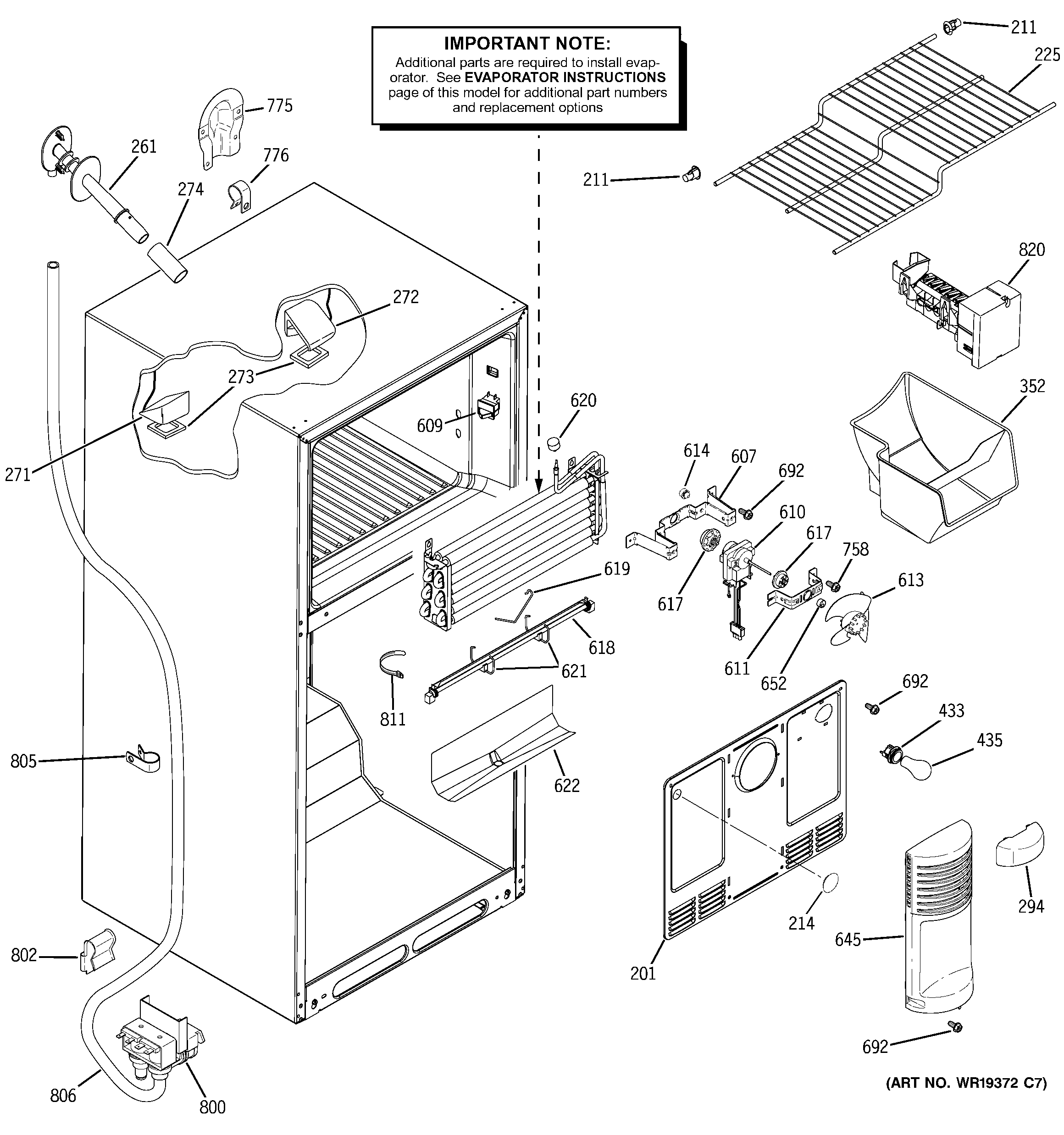 Freezer section