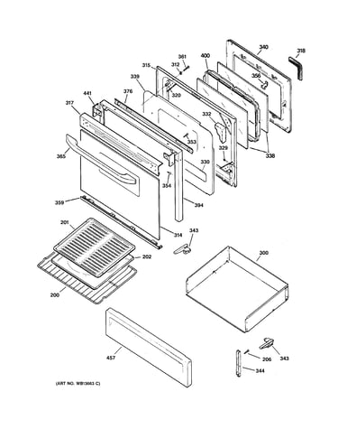 Door & drawer parts
