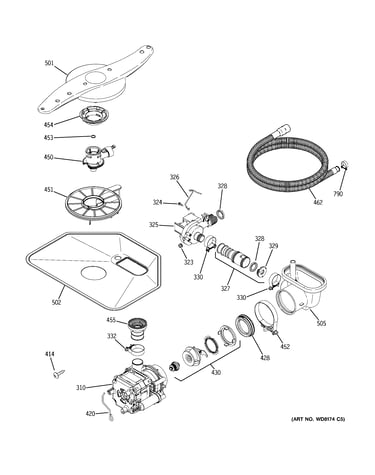 Motor-pump mechanism