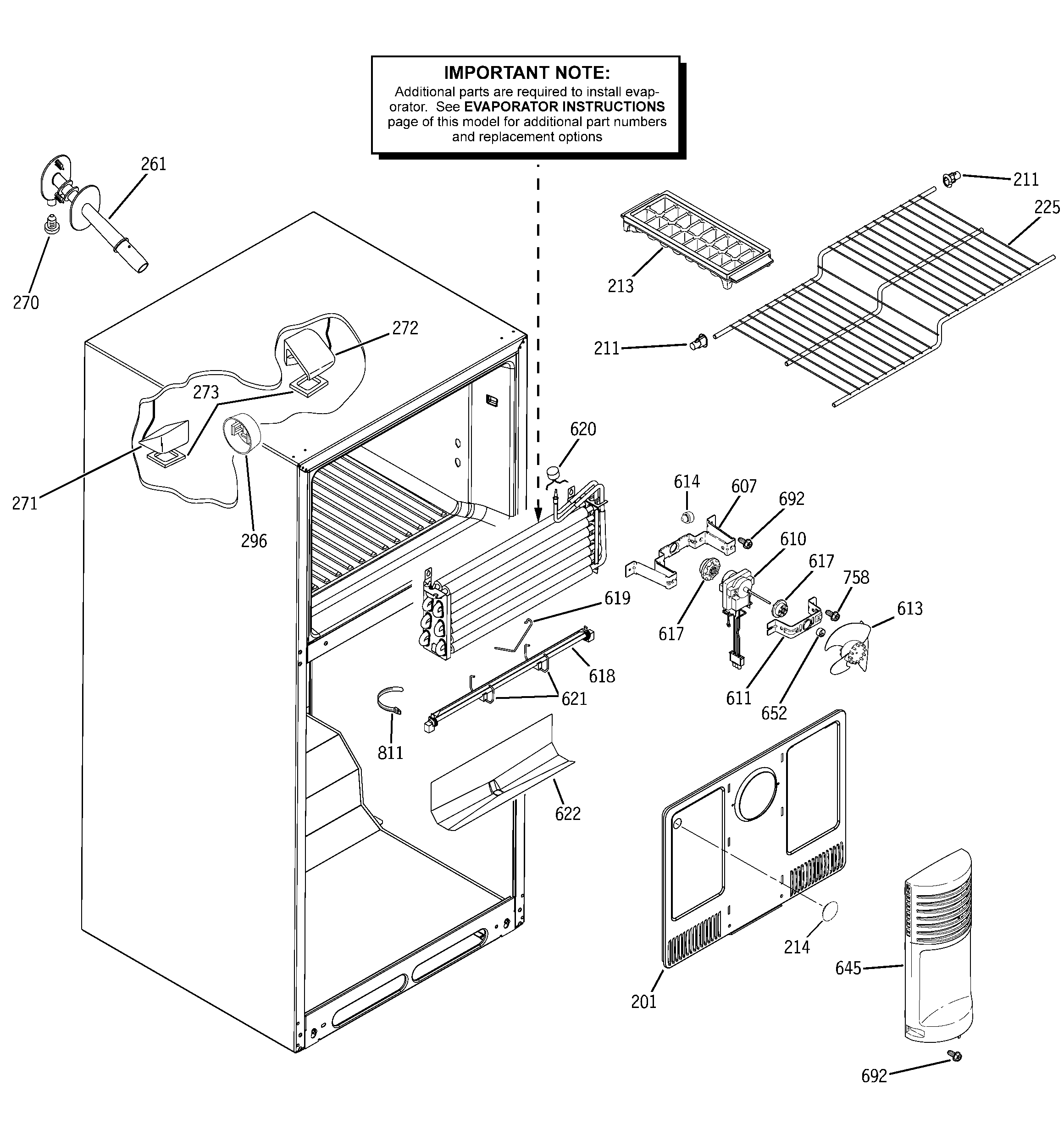 Freezer section