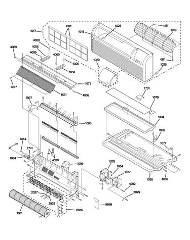Grille & chassis parts