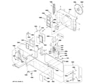 GE AZ58H07EADM1 base & chassis parts diagram