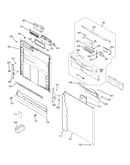Escutcheon & door assembly